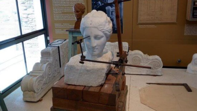 El Museo de Μármol en Tinos